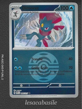 Dimoret 045/217 reverse Pokeball - ME2.5 - Héros Transcendants (2026)