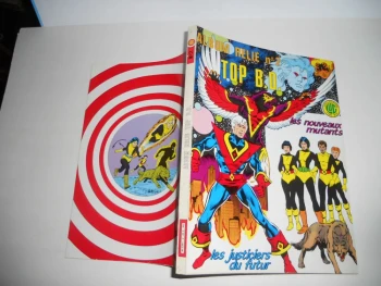 Album Relié Top Bd N° 2 Top Bd N° 4 Les Nouveaux Mutants Et N° 5 Les Justiciers Du Futur 1985 En Tbe