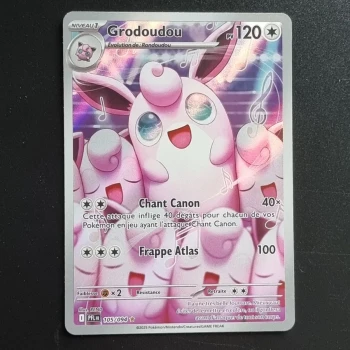 Carte pokemon Grodoudou 105/094 AR - ME02 - Flammes Fantasmagoriques (2025)