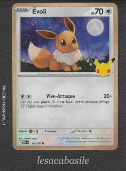 Evoli 118/128  Holo  - ME5.5 - 30e Anniversaire (2026)
