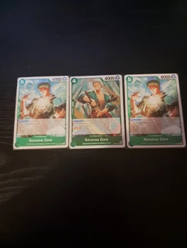 Carte one piece zoro en r