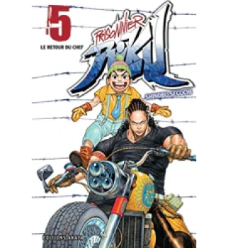 Prisonnier Riku - Tome 5 - Le retour du chef  de Shinobu Seguchi     Ed Akata