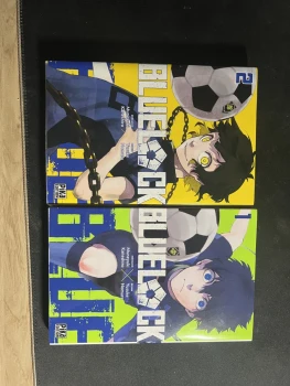 Vends les tomes 1 et 2 de blue lock