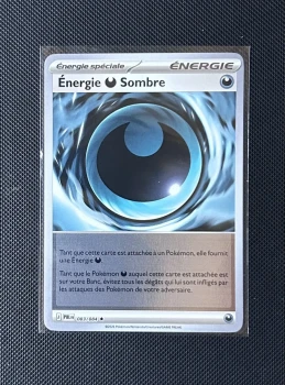 Carte Pokémon - Énergie Sombre 83/84 - Reverse - Nuit Noire