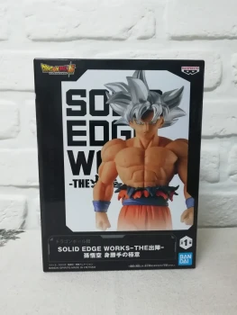 Figurine Dragon Ball Super Son Goku Ultra Instinct Solid Edge Works banpresto