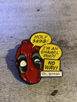 Deadpool Marvel Cinematic Comics Book Pin’s