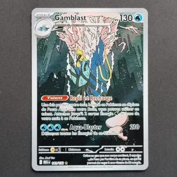 Carte pokemon Gamblast 141/132 AR - ME01 - Méga Evolution (2025)