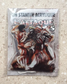 Goodies Standee Figurine Acrylique Manga SNK Attaque des Titans Pika