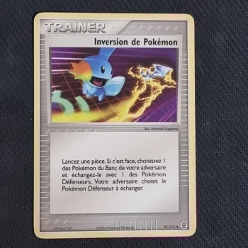 Carte Pokemon Inversion de Pokémon 97/112 - Ex RF & VF (2005) N MINT