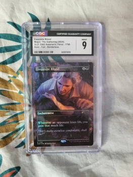 Exquisite Blood CGC 9 SLD: D&D Astarion's Thirst Foil