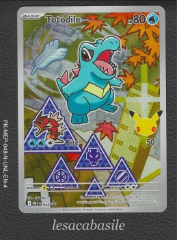 Totodile MEP 048 - EN - Promos Méga-Evolution
