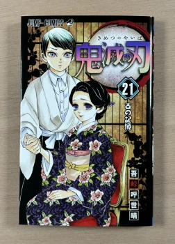 Manga Demon Slayer: Kimetsu No Yaiba Vol. 21 + Bonus - Ver. Japonais