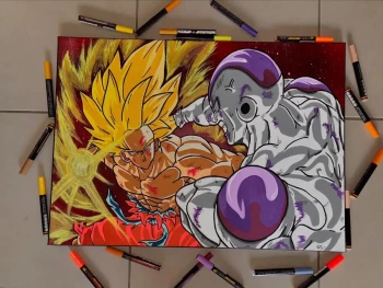 Dragon Ball Z, Sangoku versus Freezer