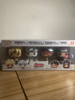 Ensemble figurine pop boruto