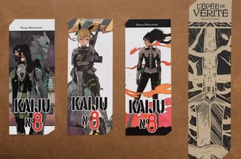 Goodies Manga Marque Page Collection Kazé. Bragelonne Éditions