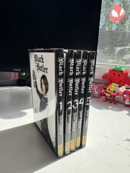 5 premiers tomes de black butler