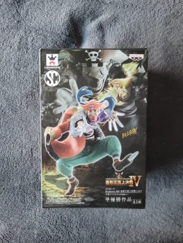 Figurine one piece banpresto scultures big figure colosseum world IV Buggy le clown