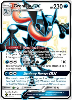 Carte Pokémon greninja  GX  SV56/SV94 version française