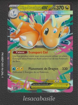 Méga-Dracolosse ex MEP 091 - FR - Promos Méga-Evolution