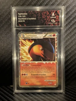 Typhlosion Prime Ultra Rare 110/123 HeartGold SoulSilver 2010 FR A