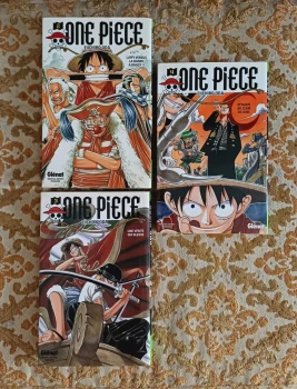 One Piece tome 2, 3, 4