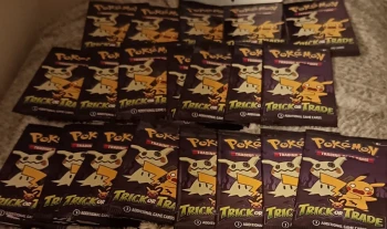 Lot de 20 boosters pokemon trick and trade