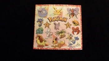 Feuilles de stickers, 'Pokémon Stickers Déco' collection 1999 (4/6)