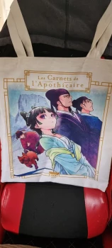 Tote bag : Les carnets de l'apothicaire
