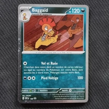 Carte pokemon Baggaïd SVP 188 Holo PROMO - EV09 - Aventures Ensemble (2025)
