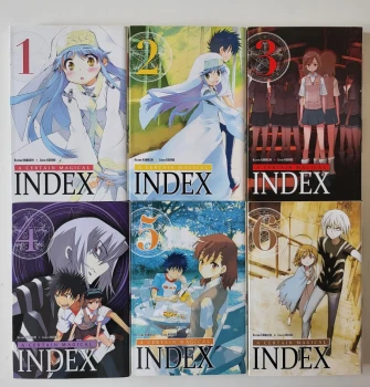 A Certain Magical Index : Tome 1 À 6 (Manga De Chuya Kogino)