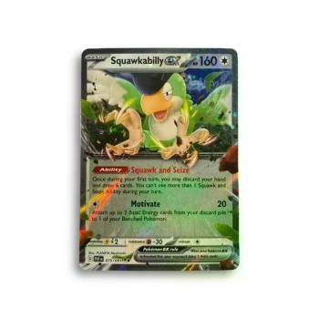 Carte Pokémon –Squawkabilly Ex–075/091–Paldea Fates