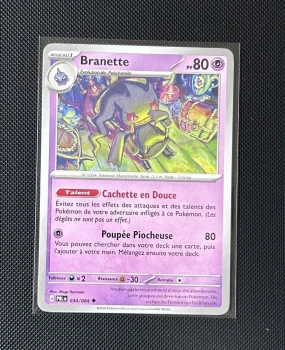 Carte Pokémon - Branette 34/84 - Nuit Noire