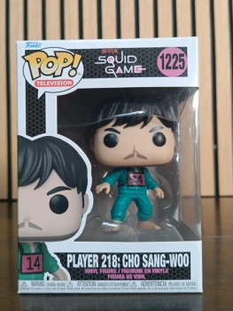 Funko Pop Squid Game 1225 Cho Sang-Woo – Joueur 218 avec boîte