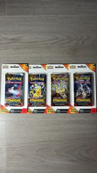 Art Set 4 Booster Blister Plastique  EV8 Étincelles Déferlantes FR Scellé Artset