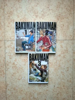 Vends lot de manga "Bakuman" tome 1,2 et 3