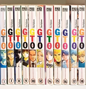 👊🏻 GTO : 12 tomes (sur 25)