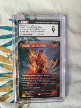 Karlach, Fury of Avernus CGC 9 SLD: D&D Karlach's Rage Foil