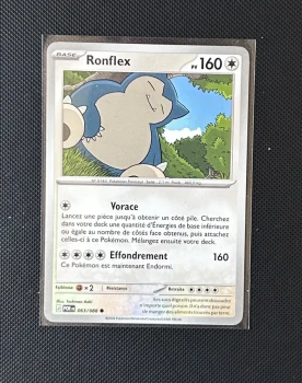 Carte Pokémon - Ronflex 63/88 - Équilibre Parfait