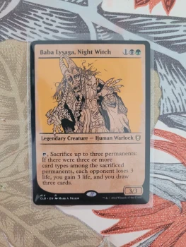 Magic: The Gathering 2022 Baba Lysaga, Night Witch 414 Battle for Baldur's Gate Showcase English