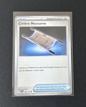 Carte Pokémon - Civière Nocturne 196/217 - Héros Transcendants