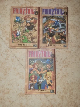 Vends lot de manga "Fairytail" tome 1,2 et 5