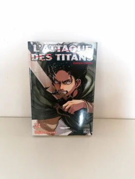 Tome 24 édition limitée collector l'attaque des titans