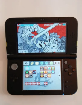 Nintendo New 3DS XL Verte (LL) IPS - Carte SD 64go - Jeux Installés