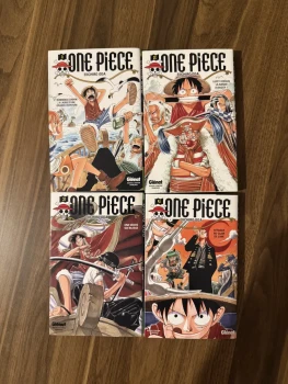 Lot One Piece – 4 tomes manga – très Bon état
