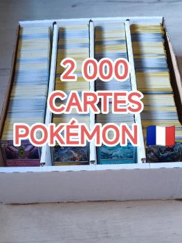 2000 cartes Pokémon