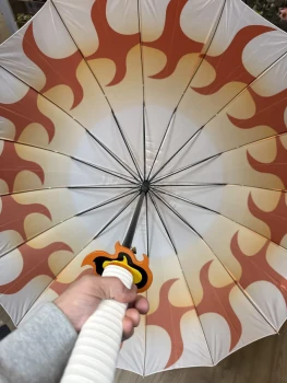 Demon Slayer Parapluie Rengoku 107 cm – Style Katana – Neuf