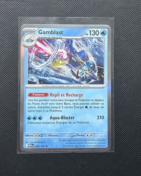 Carte Pokémon - Gamblast 38/132 - Holo - Méga Évolution