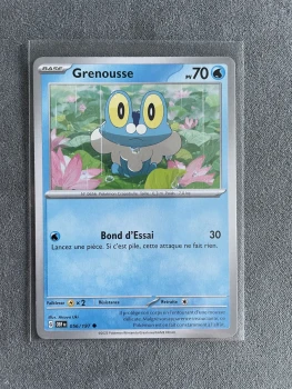Carte Pokémon - GRENOUSSE 056/197 - Flammes obsidiennes