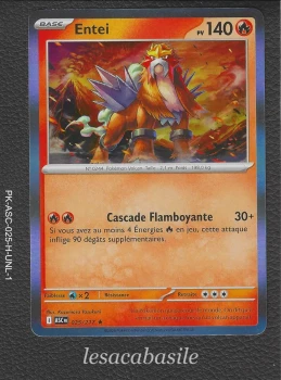 Entei 025/217 Holo - ME2.5 - Héros Transcendants (2026)