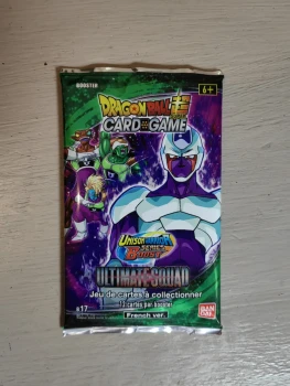 Booster DBZ TCG ultimate squad version Fr